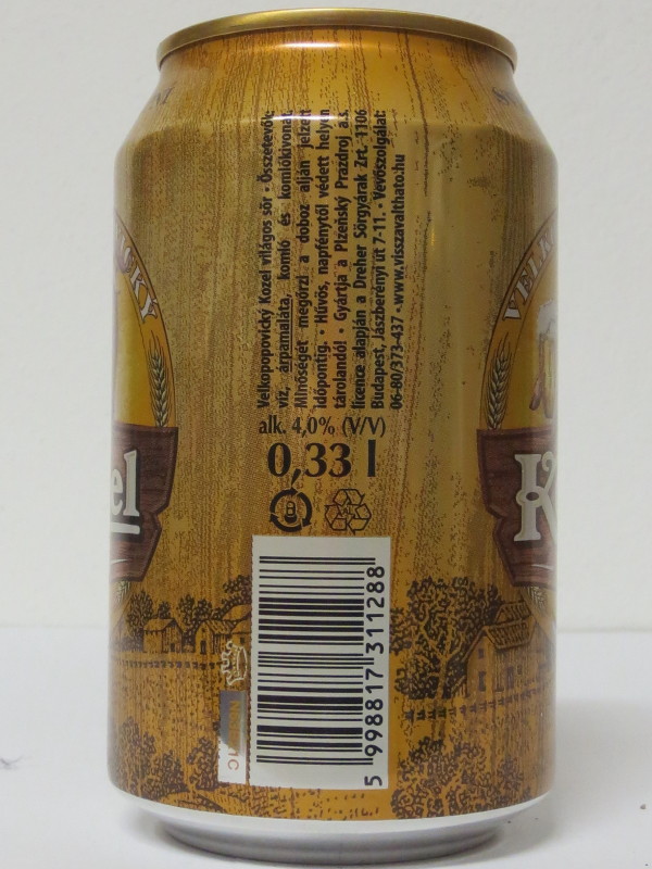 SVĚTLÉ VÝČEPNÍ VELKOPOPOVICKÝ Kozel 1874 SVĚTLÝ (33cl) č.3
