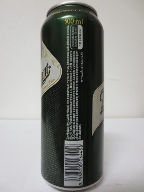 Zlatý Bažant 10% SVETLÉ (50cl) č.2