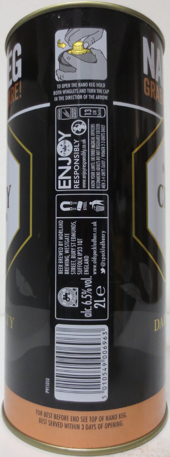 OLD CAFTY HEN NANO KEG (200cl) Nr.1 