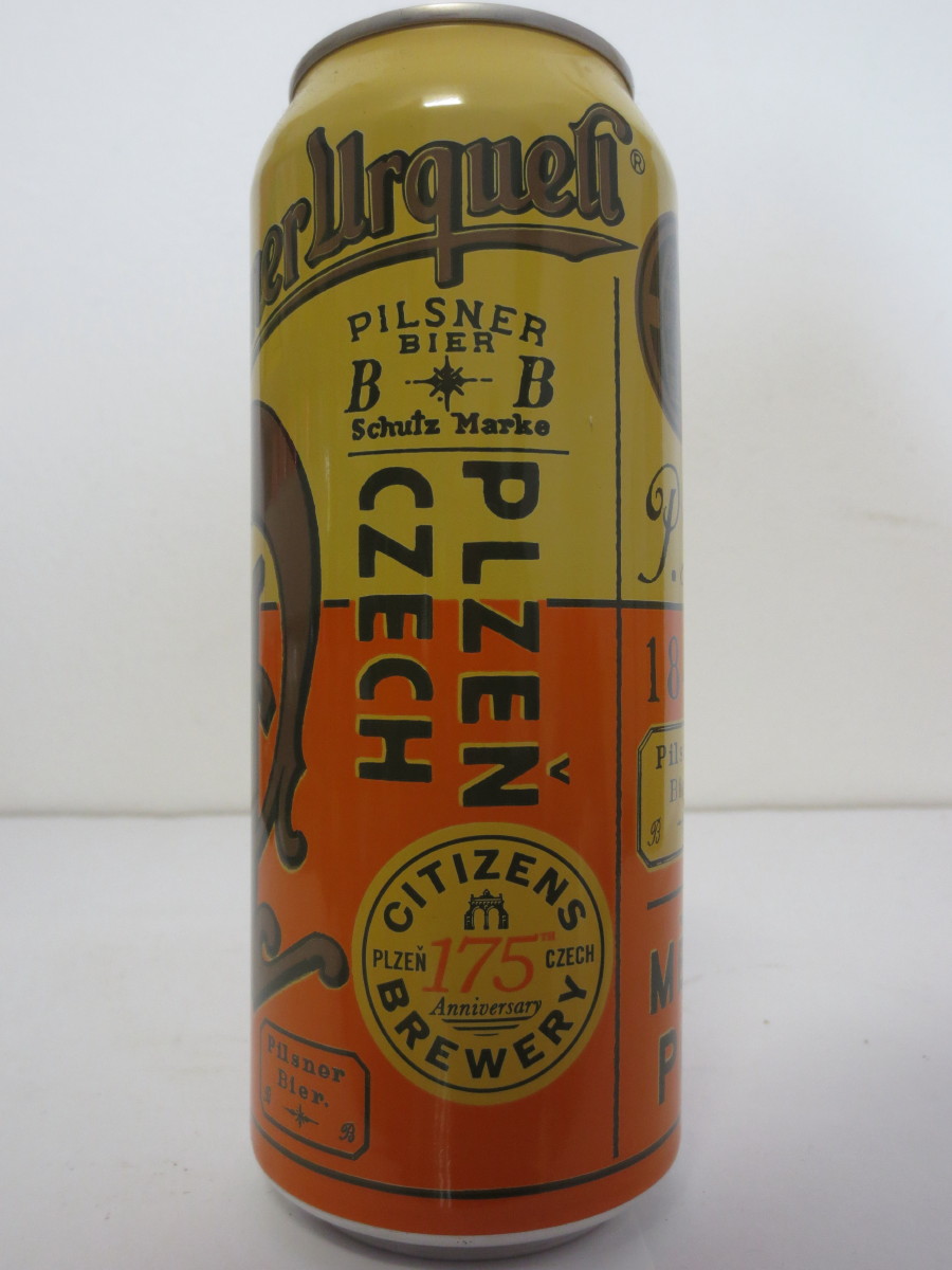 Pilsner Urquell PLZEŇ CZECH 175 anniversary (50cl) (T-O)
