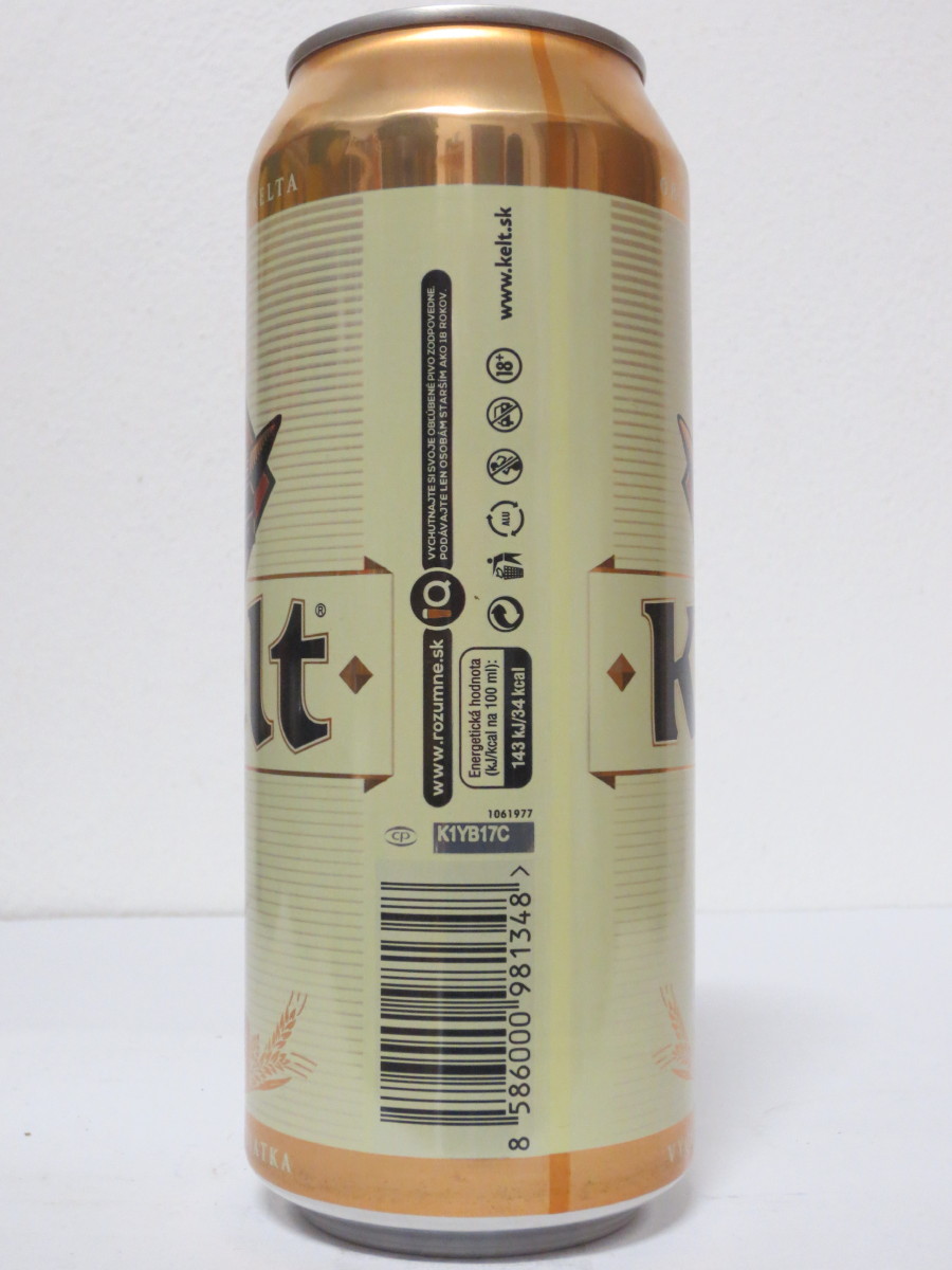 Kelt SVETLE PIVO č.2 (50cl) (B/O)