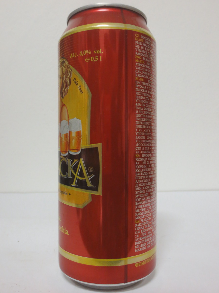 PRAŽAČKA Pažačka.Charm of Czechia. č.4 (50cl) (B/O)