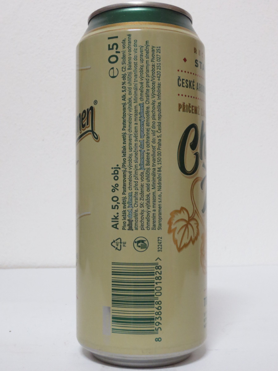 Staropramen -Ležák- (50cl) (B/O)