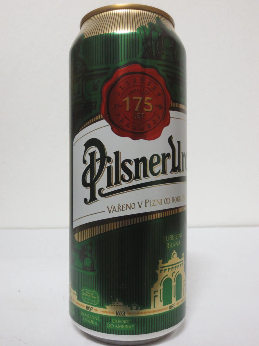 Pilsner Urquell 175 let - série 2017 -1892 JUBILEJNÍ BRÁNA (50cl) (B/O)