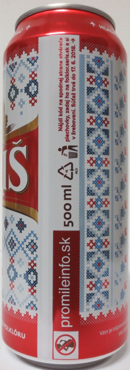 ŠARIŠ 10% (50cl) (B/O)