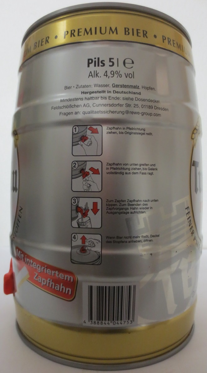 Original Turmbräu PREMIUM PILS (5L) Nr.1