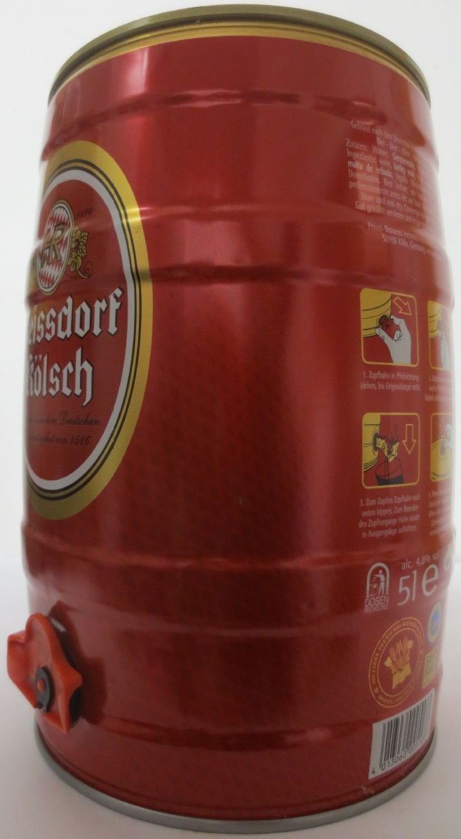 Reissdorf kölsch (5L) Nr.1 