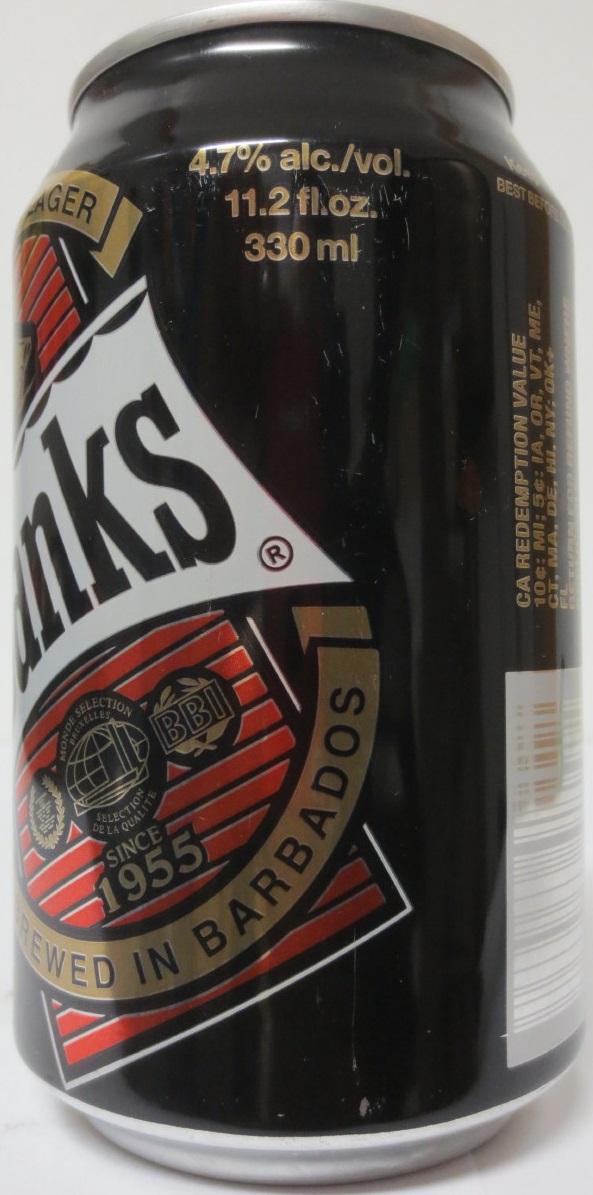BARBADOS-Banks BREWED IN BARBADOS (33cl) (AL) (B/O)