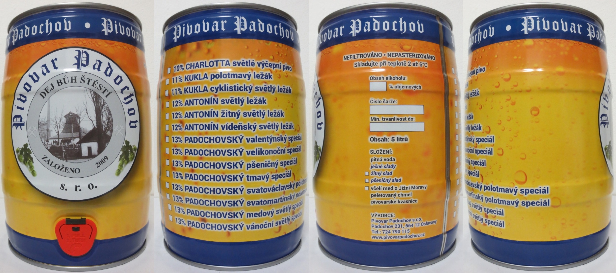 Pivovar Padochov s.r.o. (5L) č.1