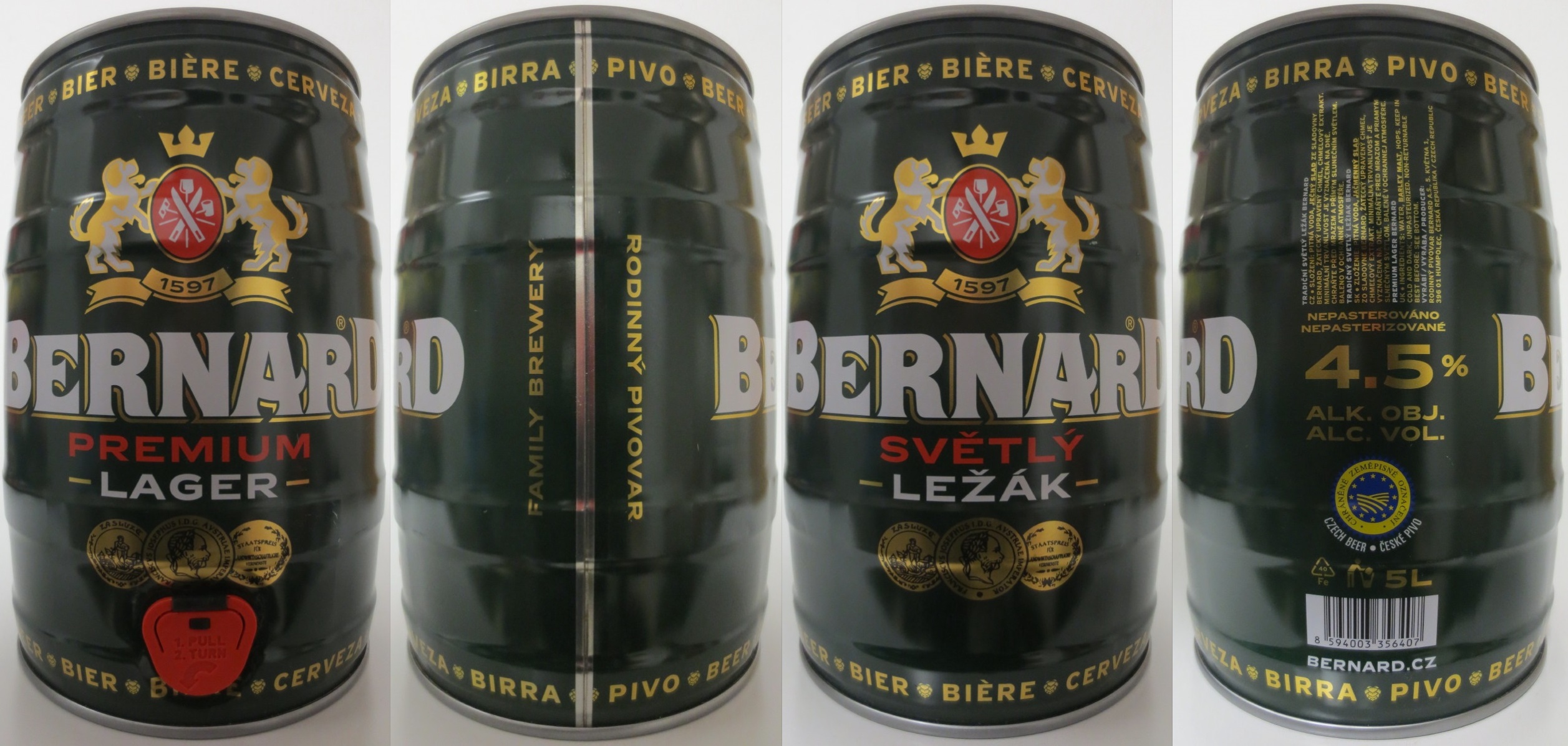 BERNARD PREMIUM - LAGER - (5L) č.1