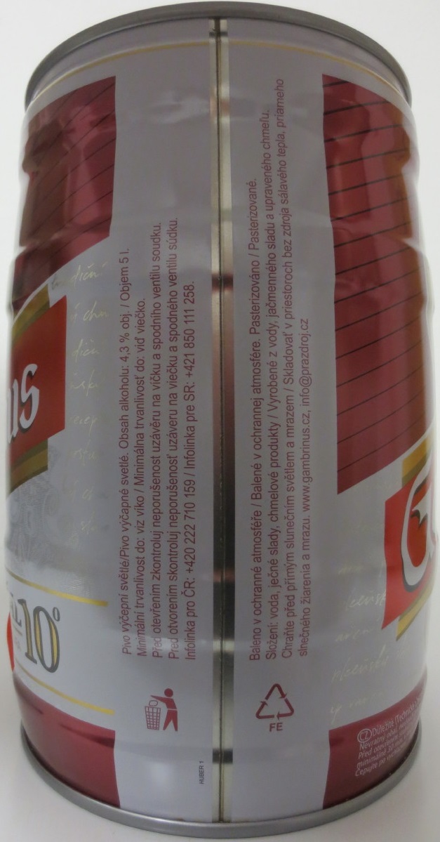 Gambrinus ORIGINÁL (5L) 10 č.1