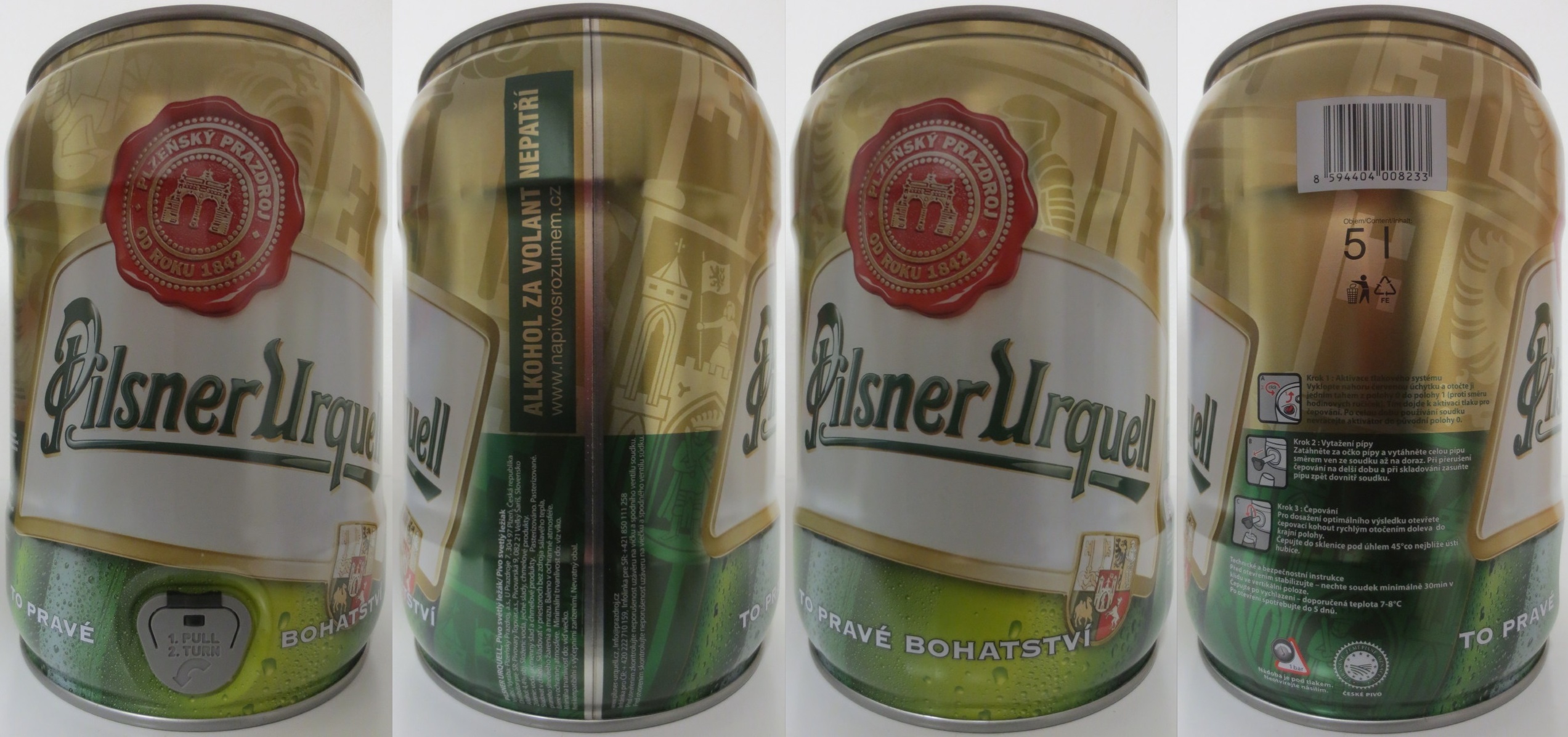Pilsner Urquell TO PRAVÉ BOHATSTVÍ (5L) č.5a