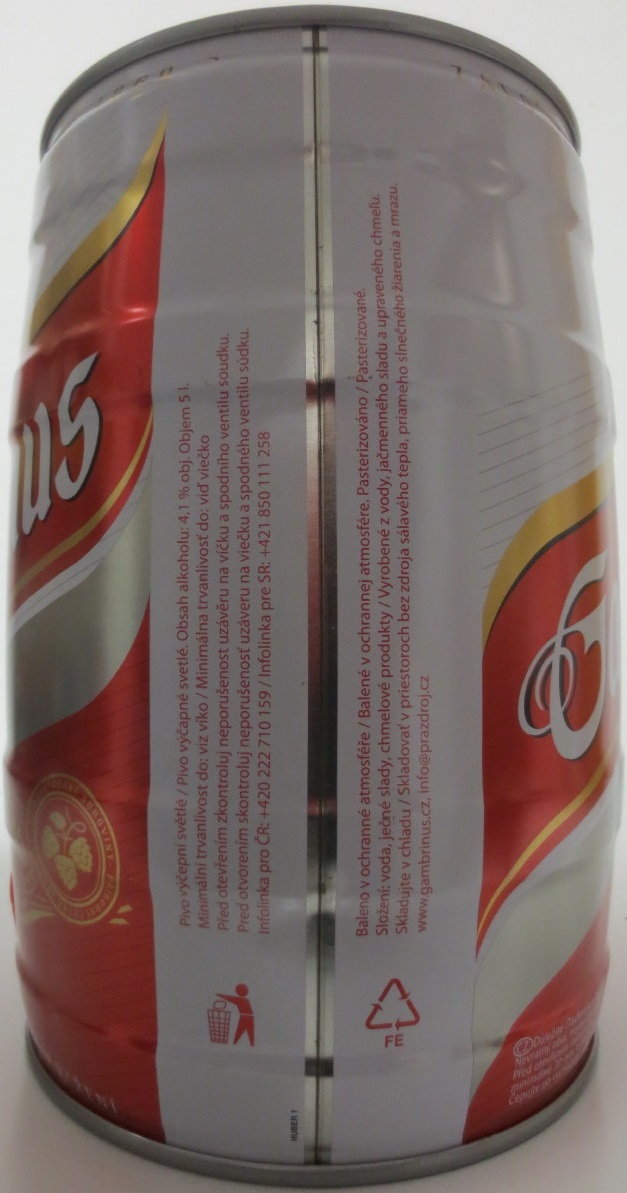 Gambrinus SVĚTLÝ (5L) č.1