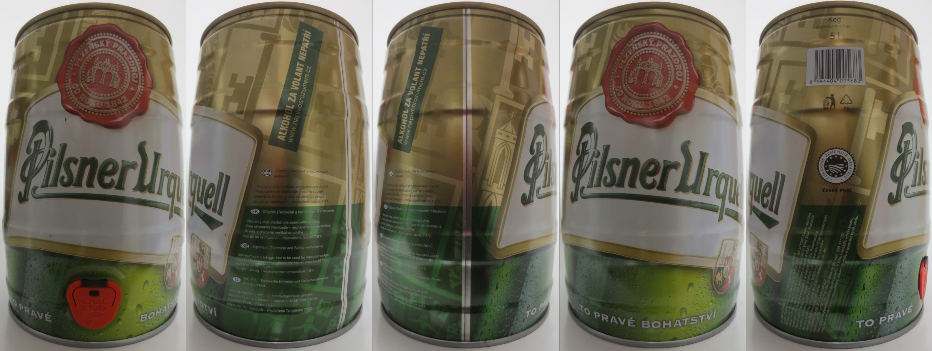 Pilsner Urquell TO PRAVÉ BOHATSTVÍ (5L) č.4b