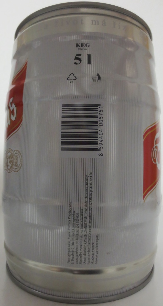 Gambrinus SVĚTLÝ Jan Hlaváček č.2