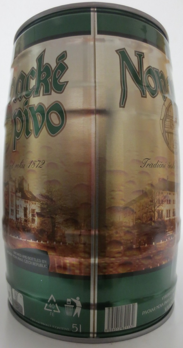 Novopacké pivo Tradiční české pivo od roku 1872 č.3