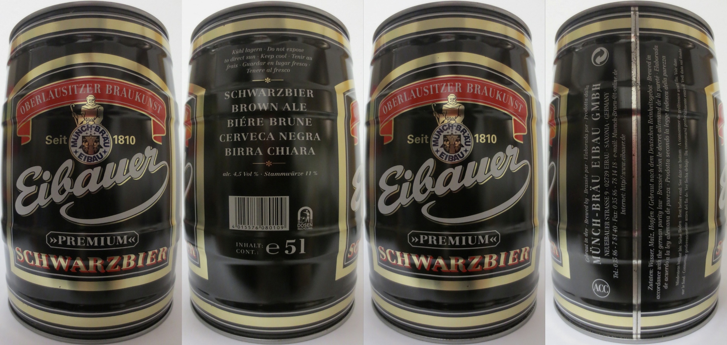 Eibauer PREMIUM SCHWARZBIER (5L) Nr.1