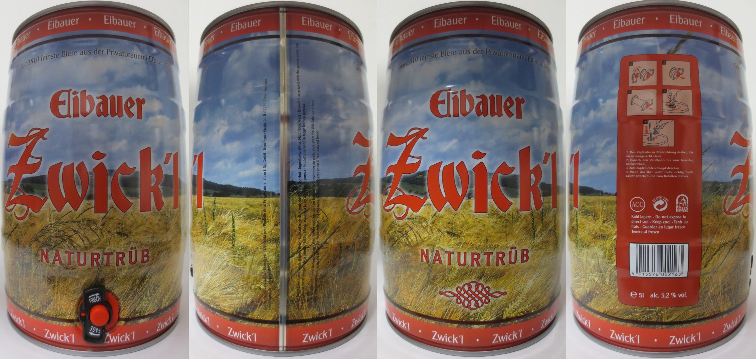 Eibauer Zwick´l NATURTRÜB (5L) Nr.1 