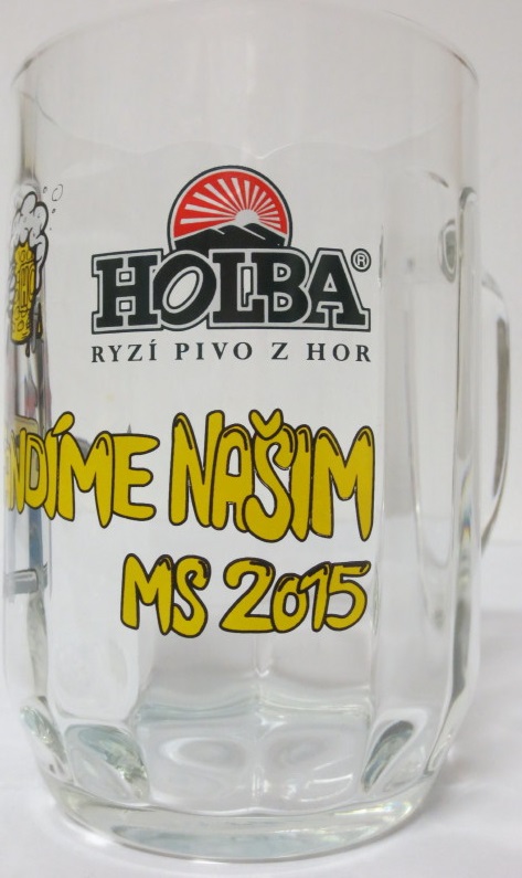 HOLBA RYZÍ PIVO Z HOR FANDÍME NAŠIM MS 2015 (0,5L)