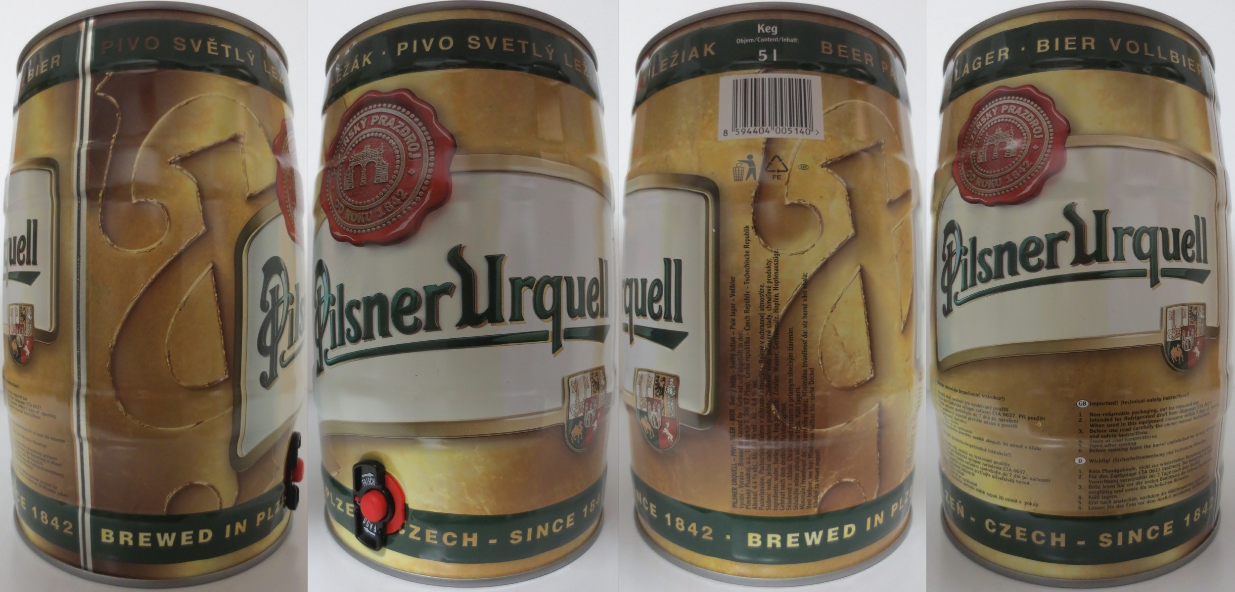 Pilsner Urquell (5L) č.3ea