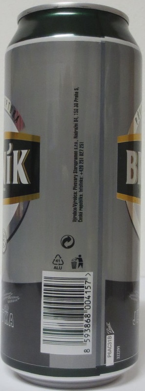 BRANÍK 4,8% obj. JEDENÁCTKA (50cl)