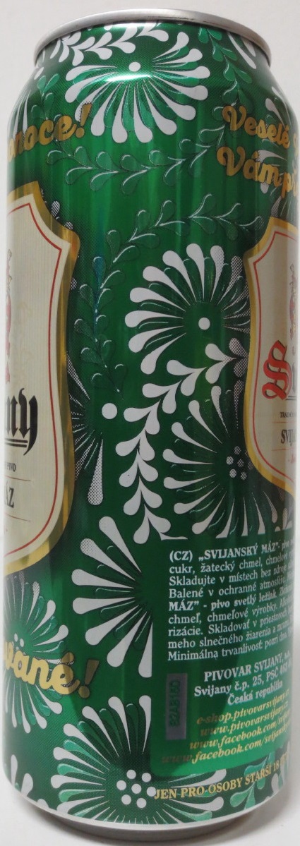 Svijany Nepasterizované Veselé Velikonoce (50cl) (B/O) zelená