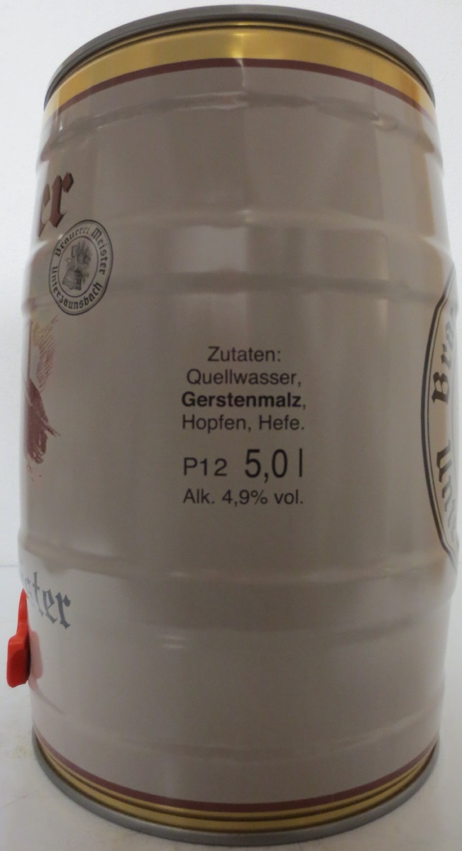 Vollbier Brauerei Meister (5L) Nr.1