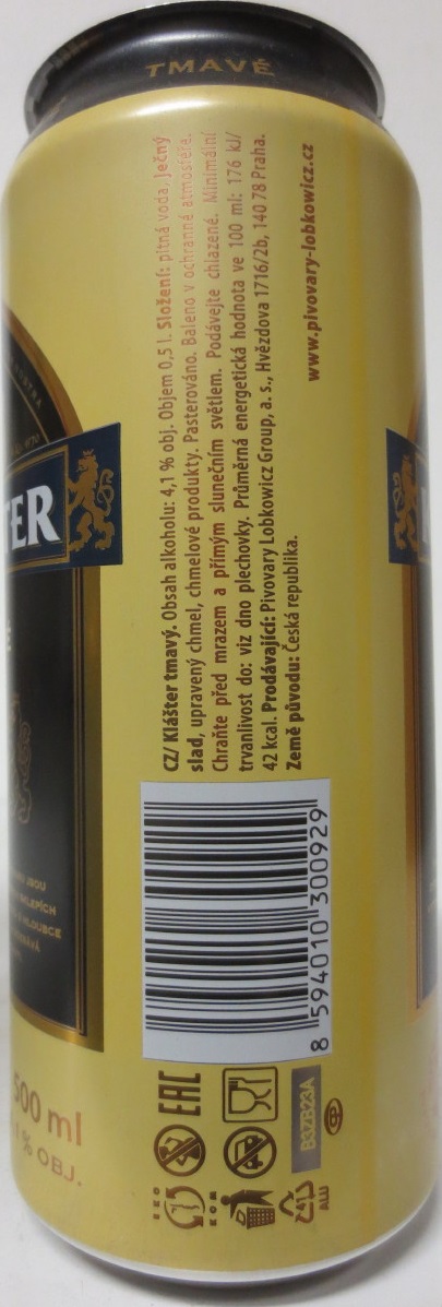 KLÁŠTER TMAVÉ (50cl)