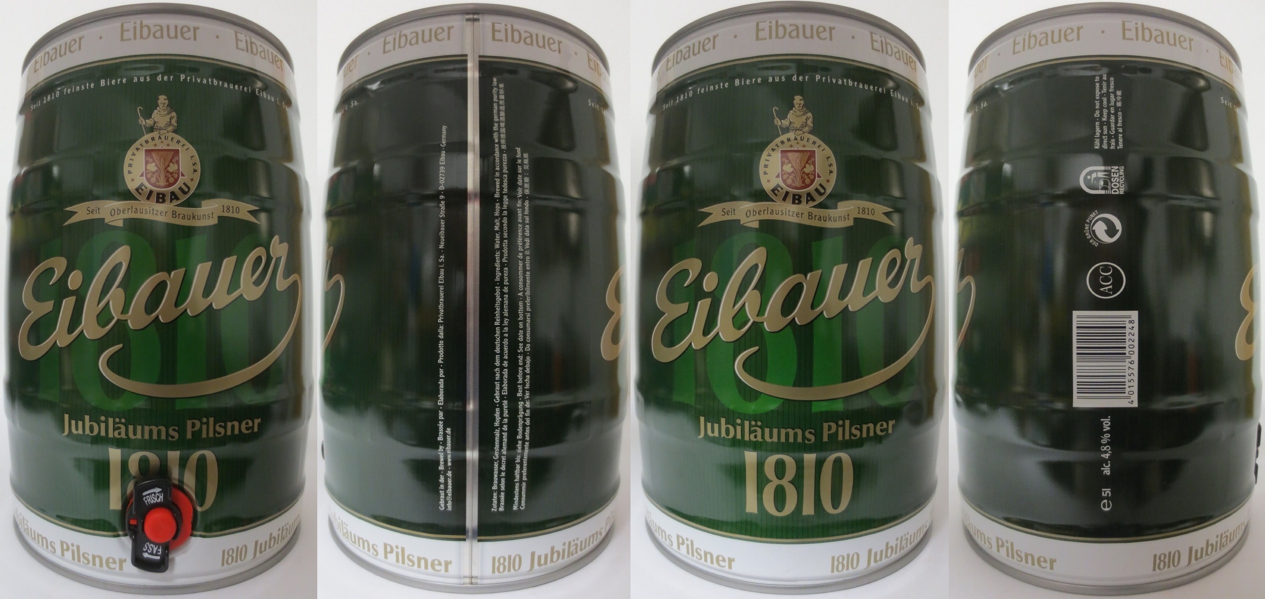Eibauer Jubiläums Pilsner 1810 (5L) Nr.2 