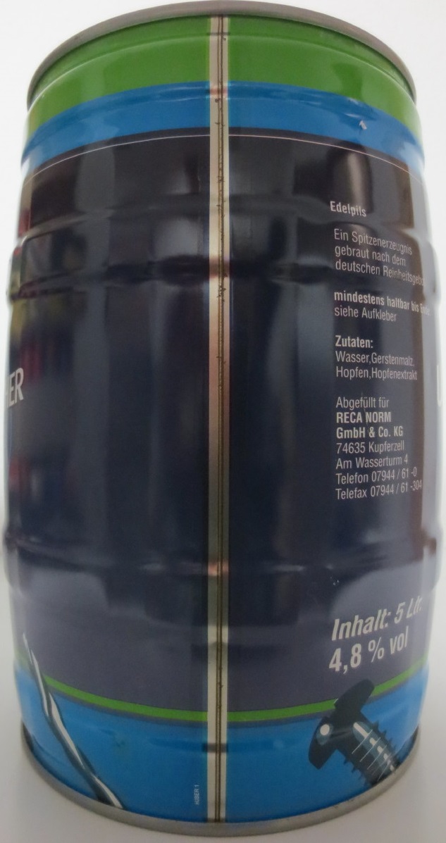 reca UNIVERSAL DURSTLÖCHER UNIVERSAL THIRST QUENCHER (5L) Nr.1 