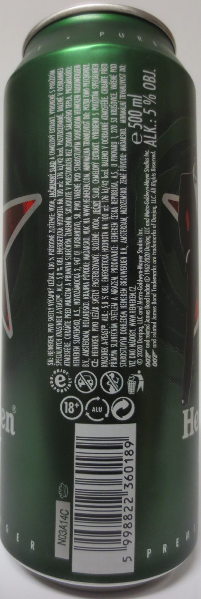 Heineken 007 (50cl) (B/O)