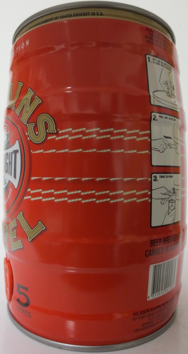 WEST END DRAUGHT CAPTAINS BARREL (5L) Nr.1 