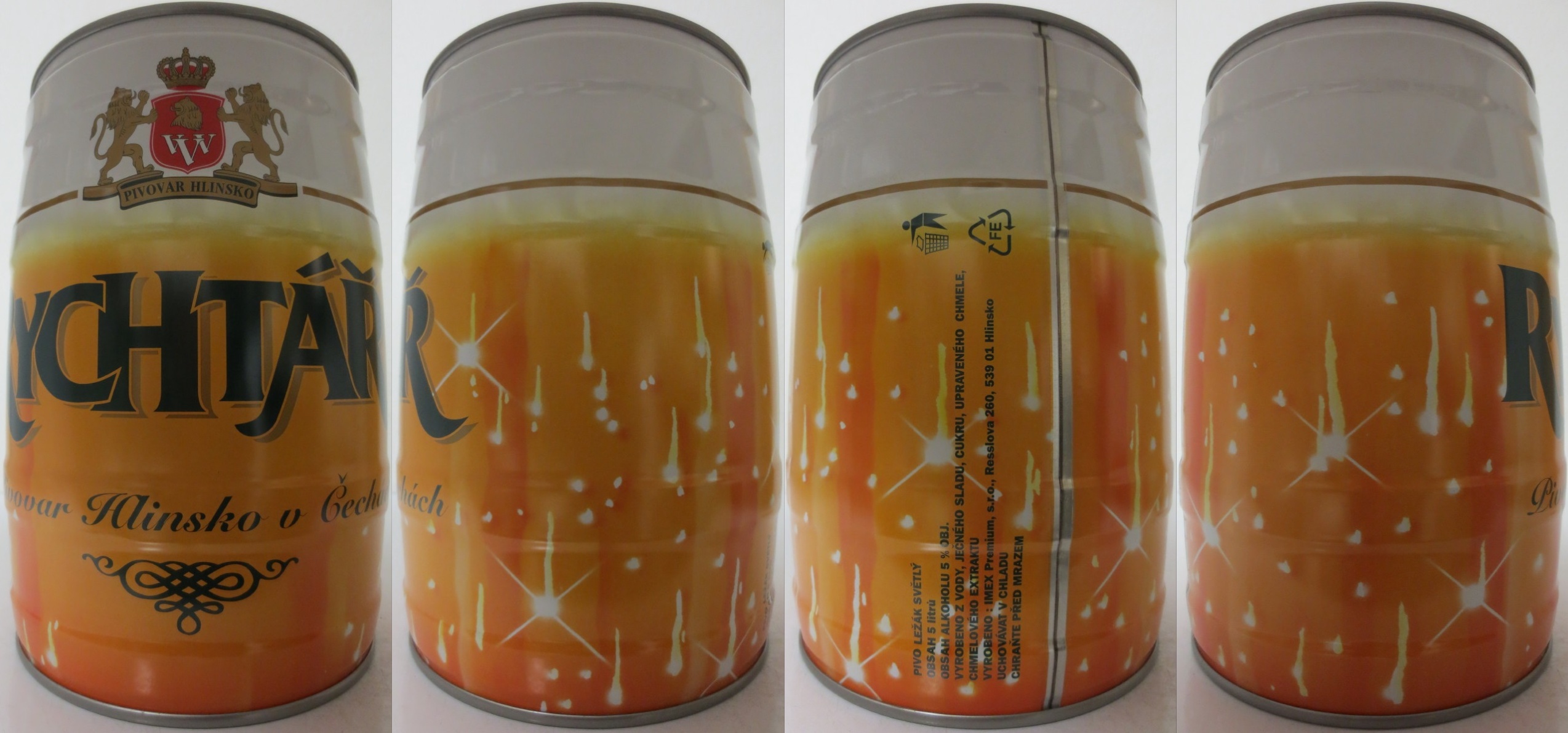 RYCHTÁŘ Pivovar Hlinsko v Čechách (5L) č.2