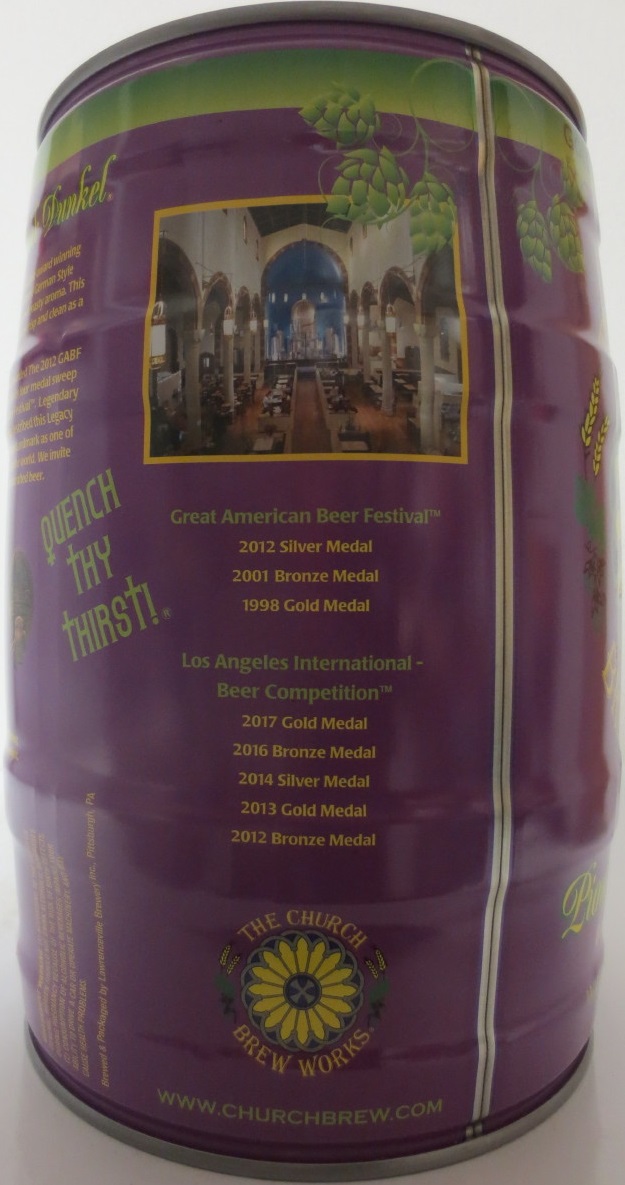 THE CHURCH BREW WORKS Pious Monk Dunkel (5L) Nr.1