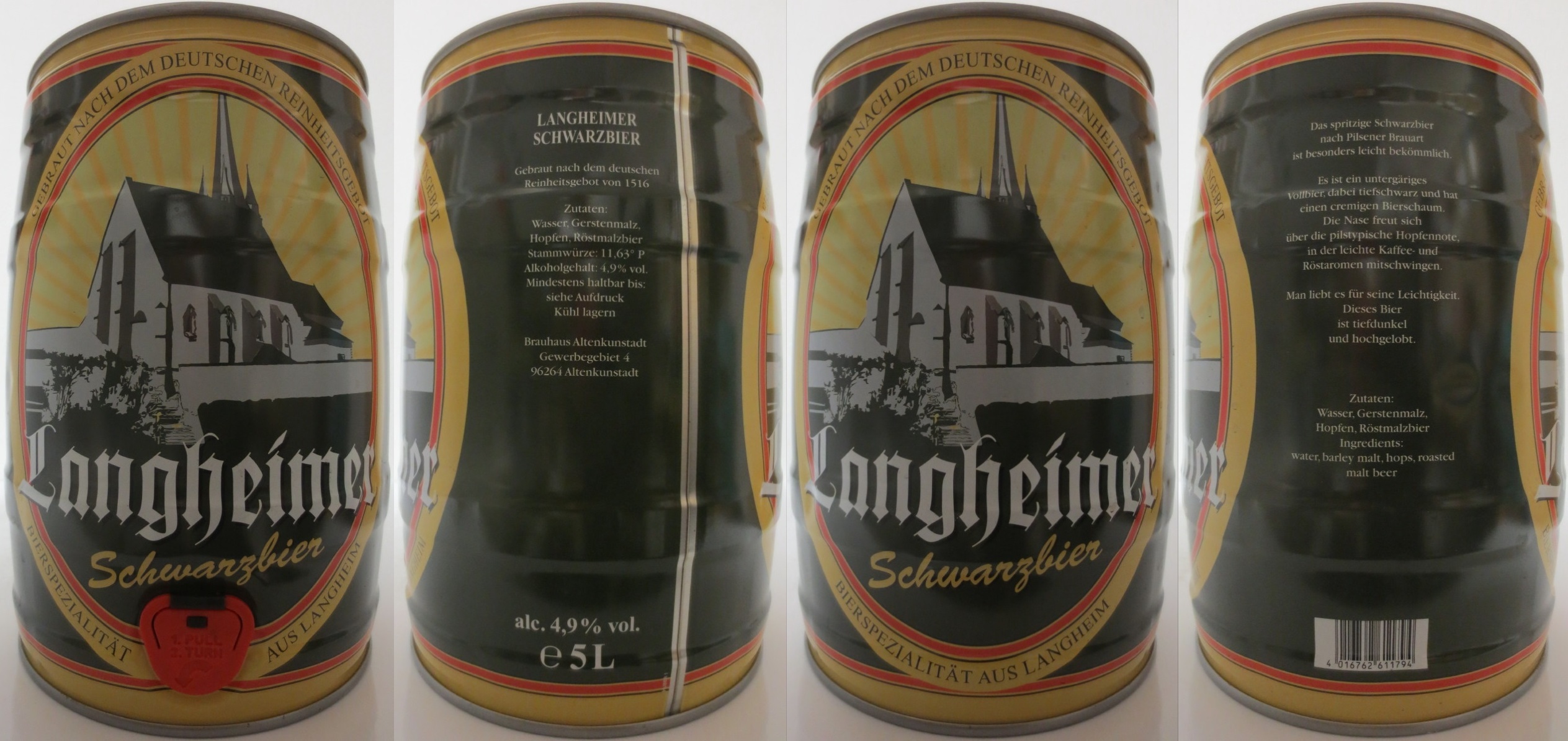 Langheimer Schwarzbier (5L) Nr.1
