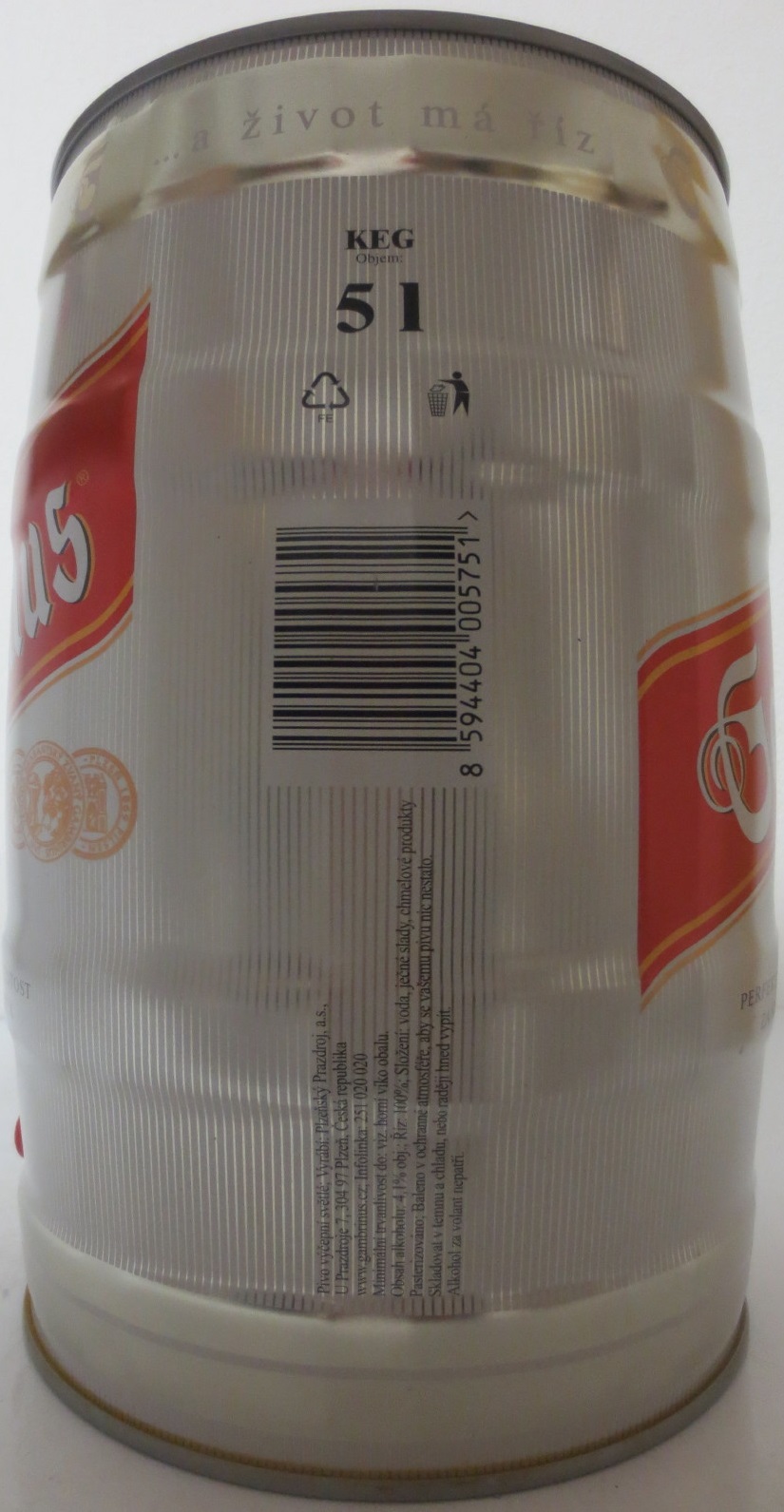 Gambrinus SVĚTLÝ Jan Enge č.2