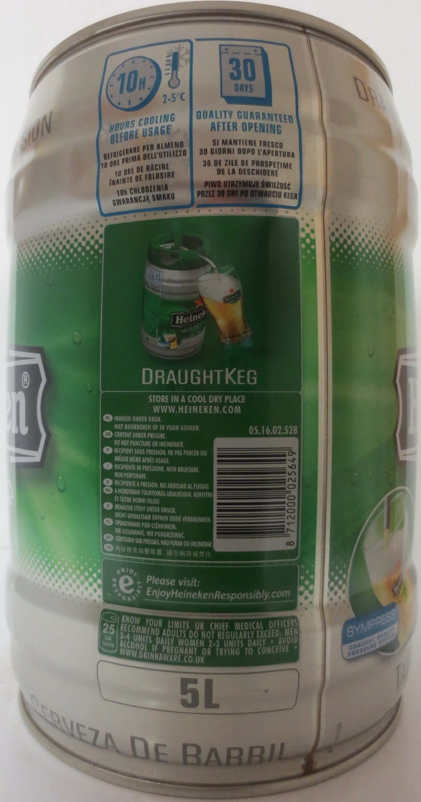 Heineken DRAUGHT KEG (5L) Nr.1