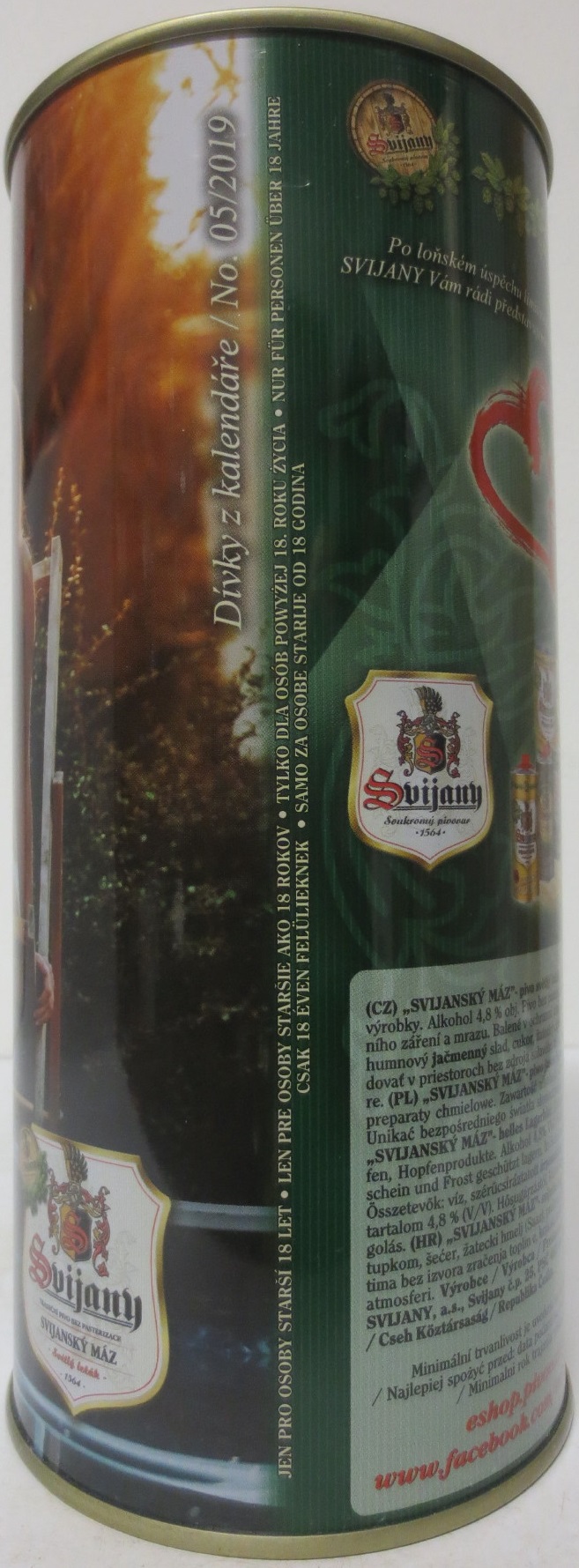 Svijany SVIJANSKÝ MÁZ dívky z kalendáře /No. 05/2019 (200cl)
