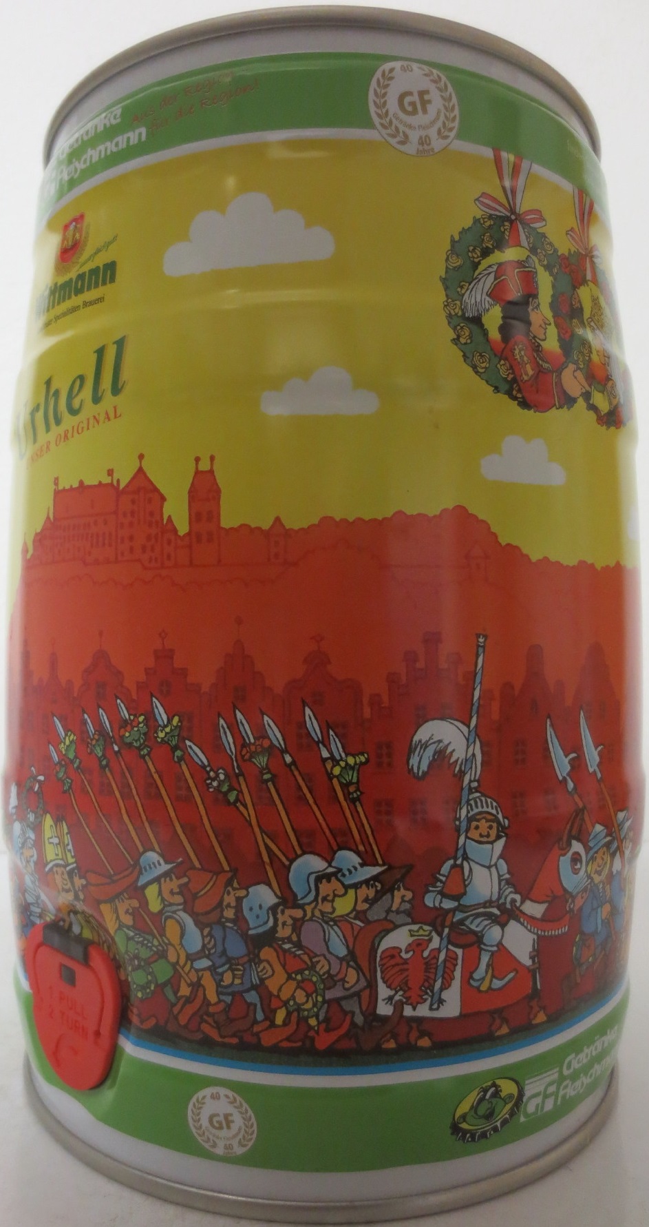 Wittmann Urhell UNSER ORIGINAL Getränke Fleischmann (5L) Nr.2