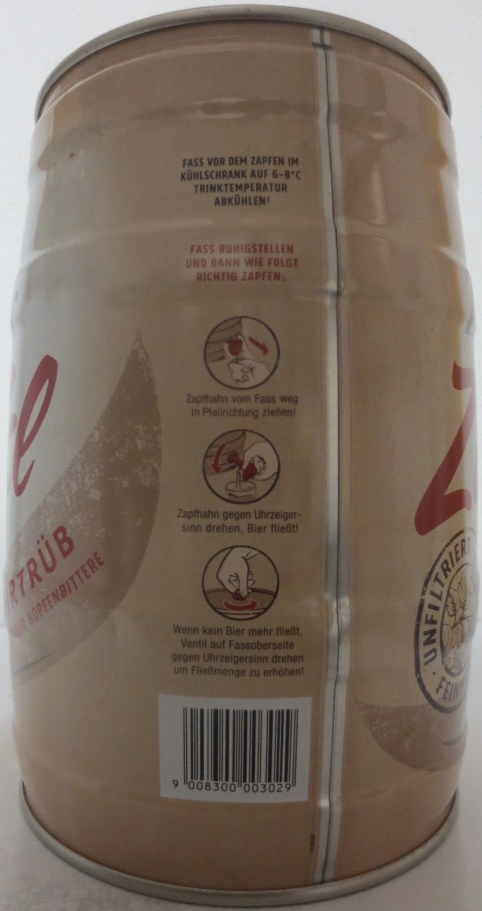 Zwettler Zwickl NATURTRÜB MIT VOLLMUNDIGER HOPFENBITTERE (5L) Nr.1