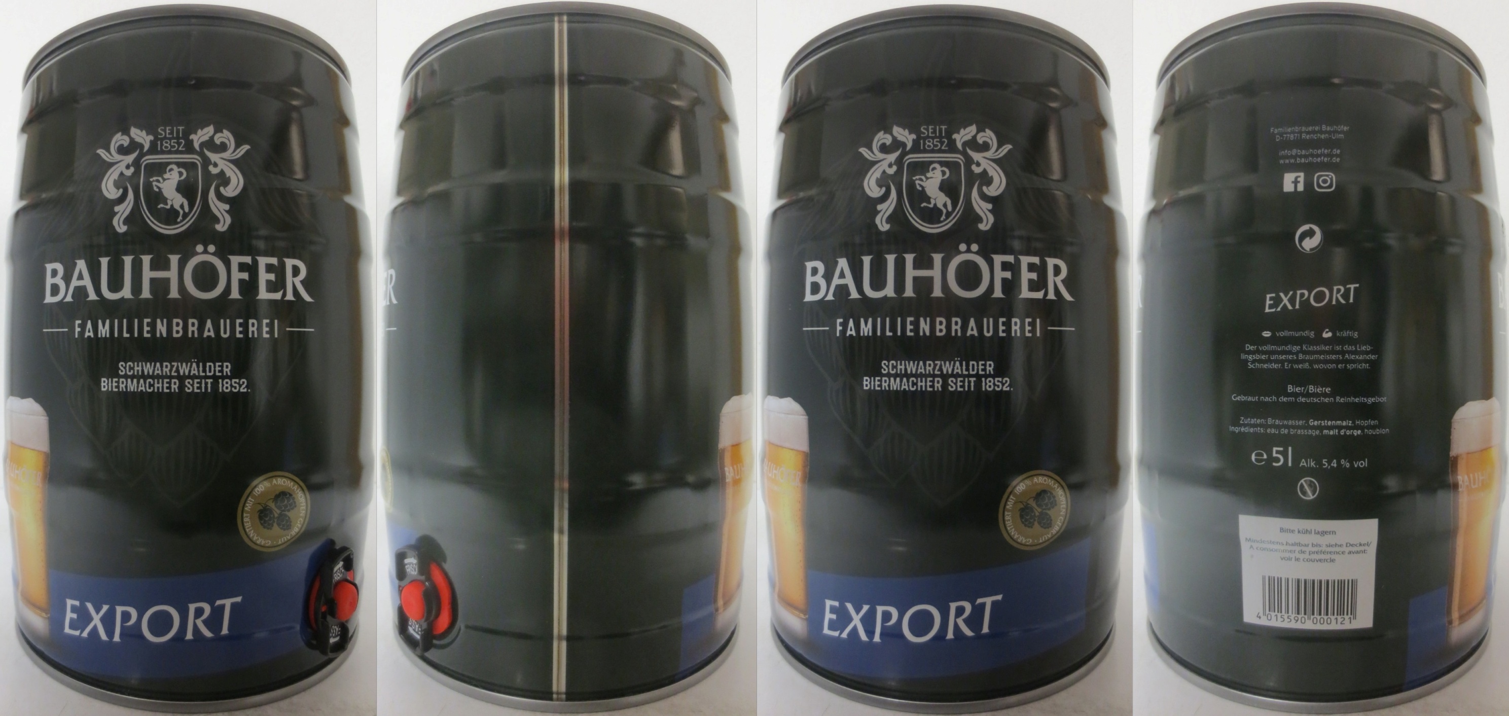 BAUHÖFER FAMILIENBRAUEREI EXPORT (5L) Nr.1 