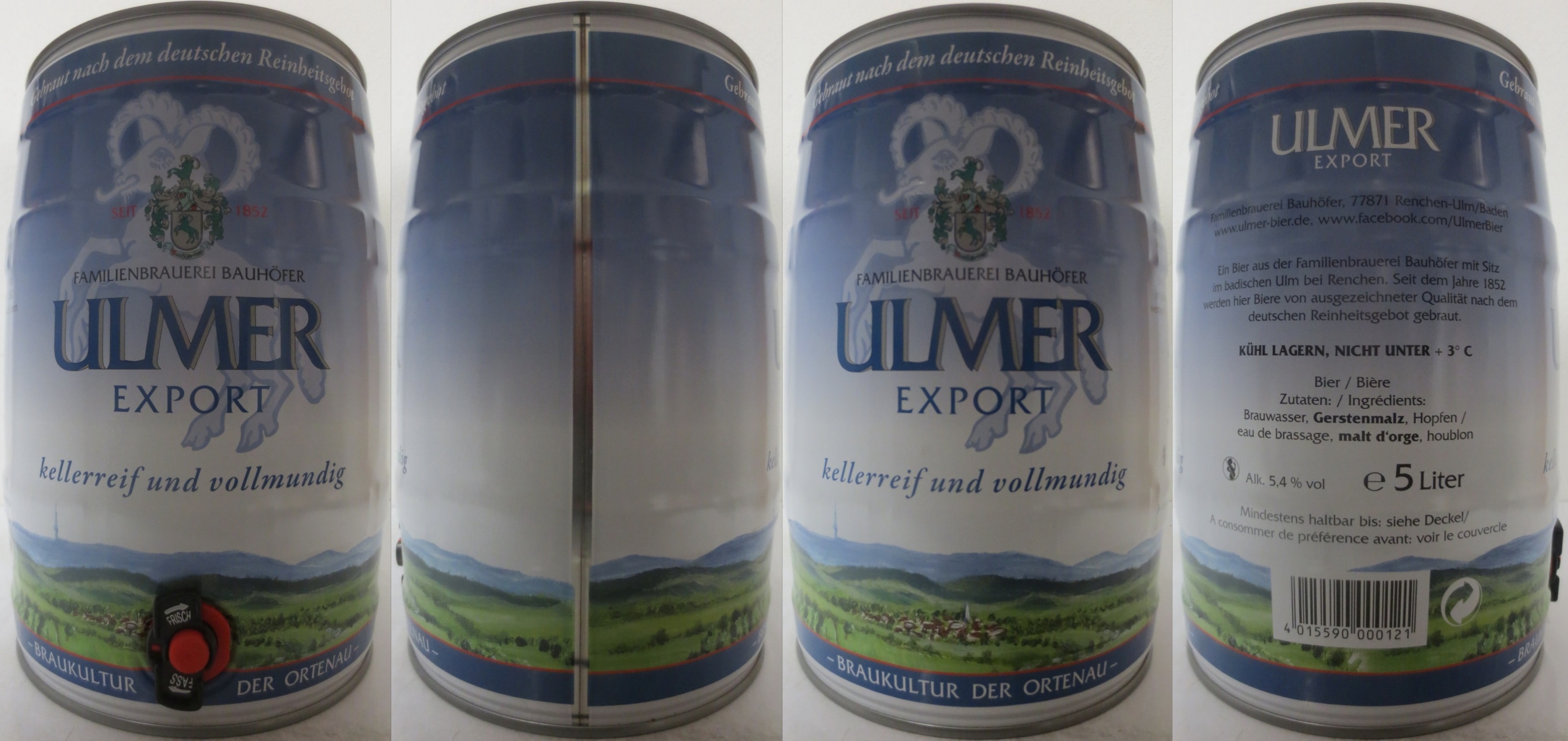 ULMER EXPORT kellerreif und vollmundig (5L) Nr.1