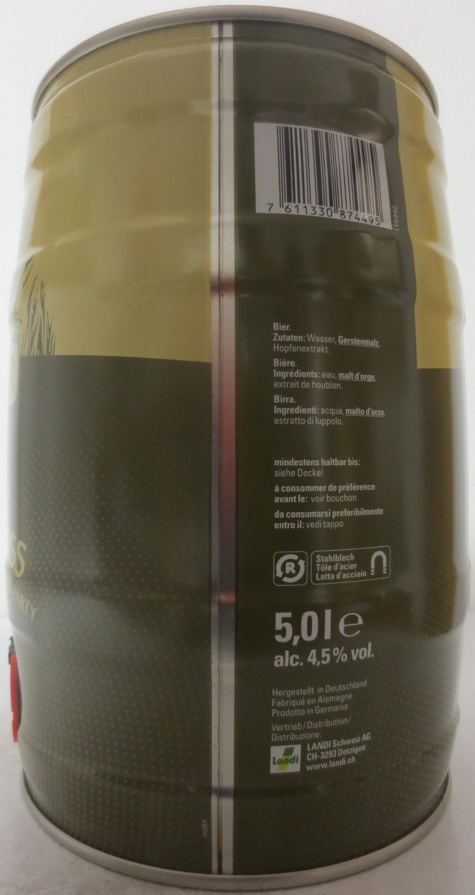 FARMER HELL BLOND-BIONDA PARTYFASS Nr.1 