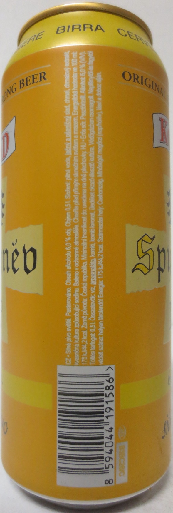 KONRAD Spytihněv 14° 6% alc. silné pivo (50cl) (B/O)