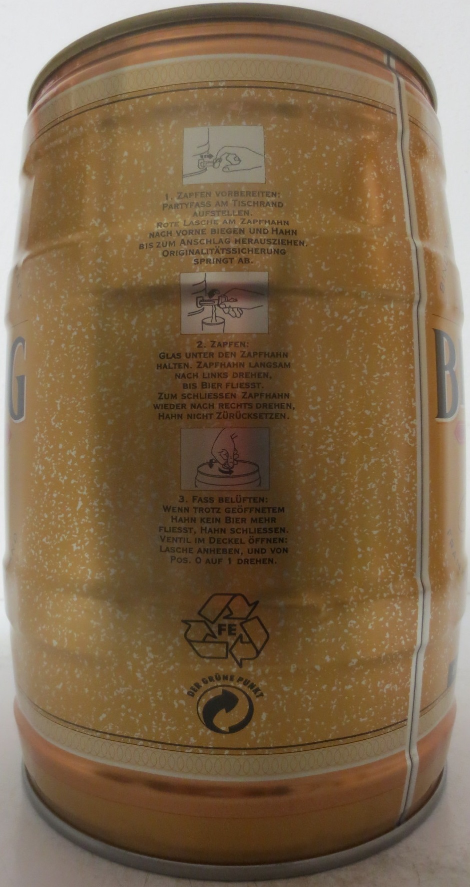 BINDING Millenium JUBILÄUMS PILSENER (5L) Nr.1 