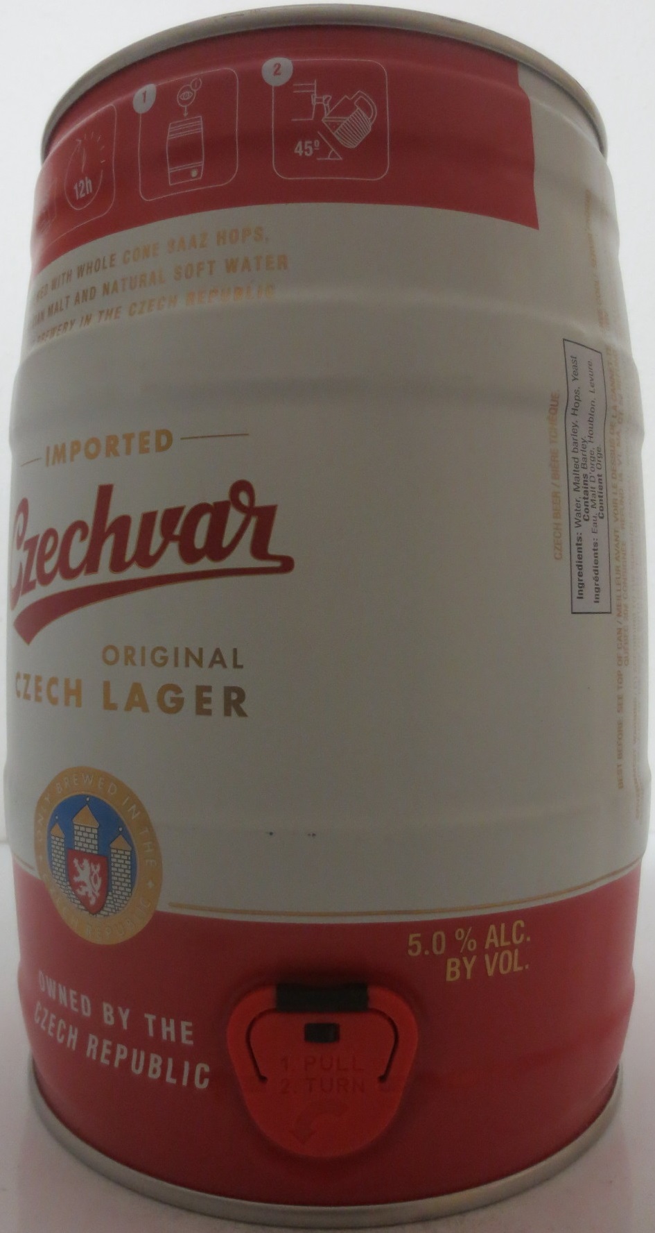 Czechvar ORIGINAL CZECH LAGER IMPORTED (5L) č.1