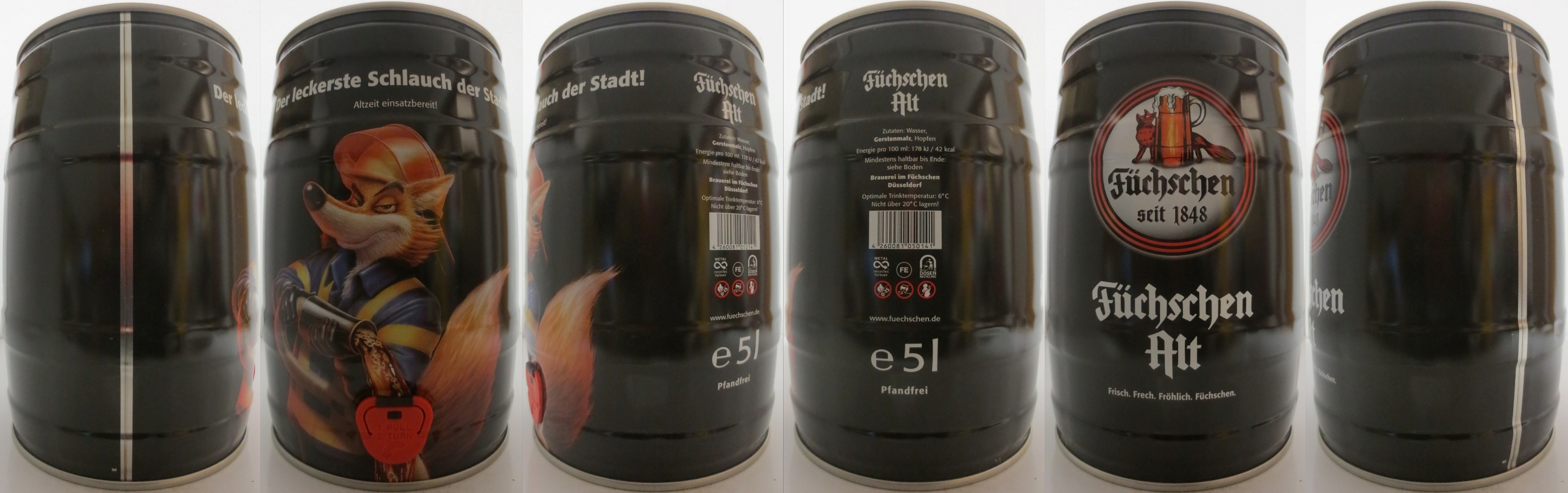 Füchschen Alt Der Leckerste Schlauch der Stadt! Altzeit einsatzbereit! (5L) Nr.1