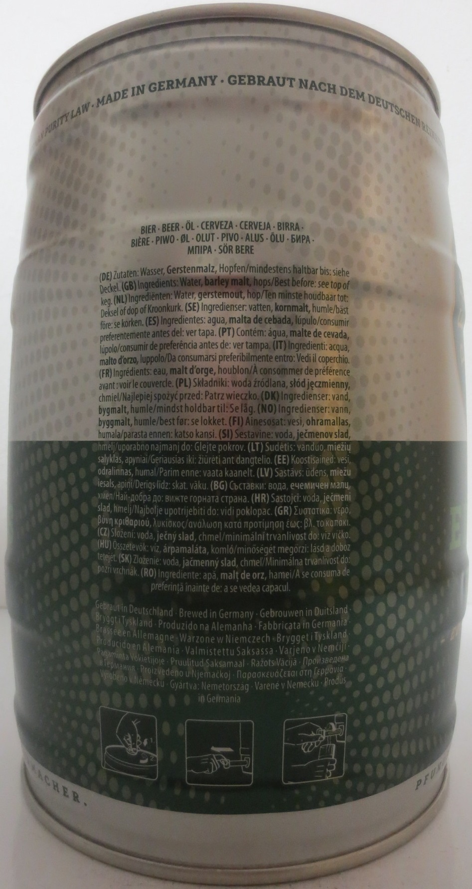 PFUNGSTÄDTER EDEL-PILS Premium EDEL-HERB GEHOPT (5L) Nr.1