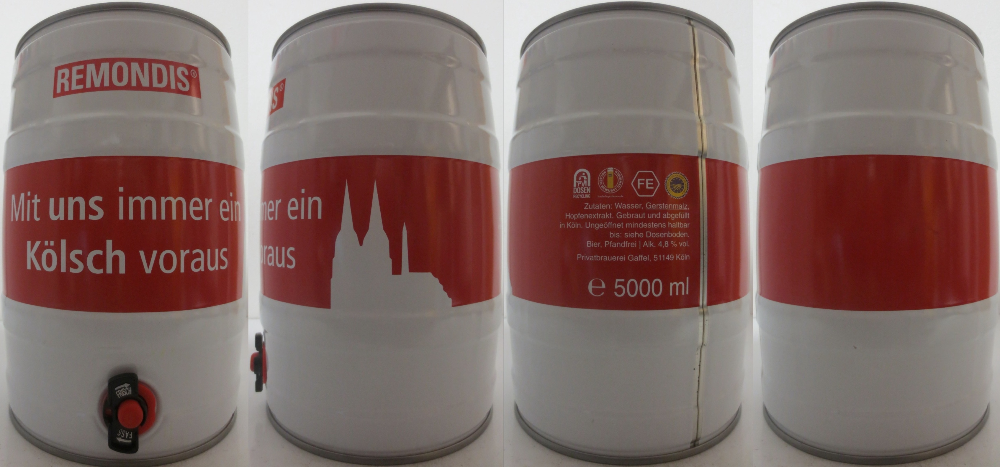 REMONDIS Mit uns immer ein Kölsch voraus (5L) Nr.1