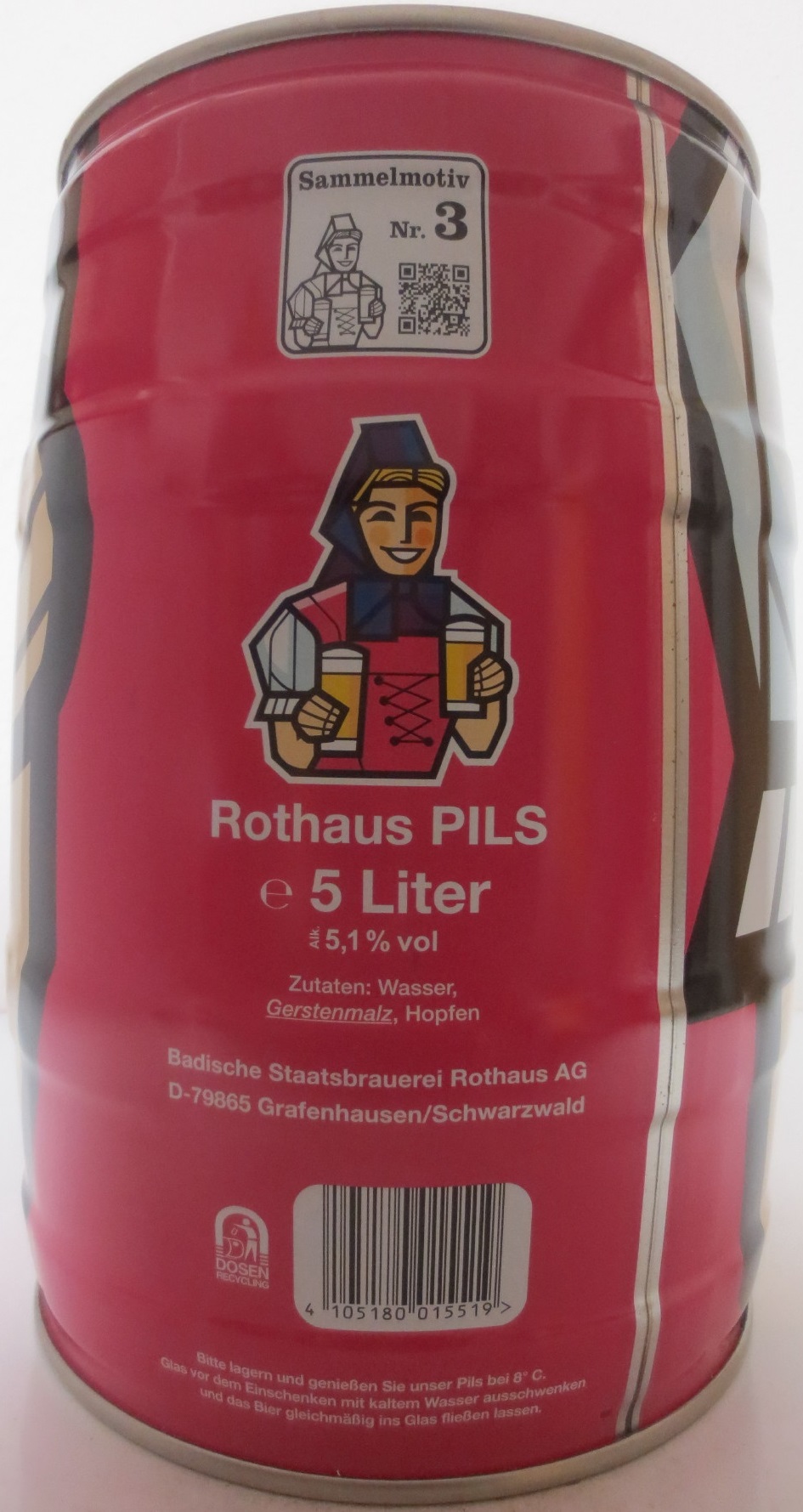 Rothaus PILS Sammelmotiv (5L) Nr.3 